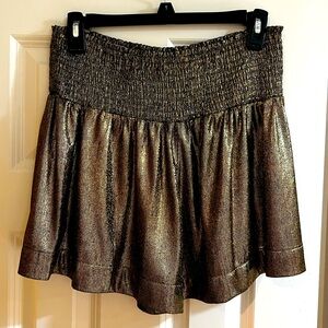 TCEC Shiny Metallic Bronze Shorts